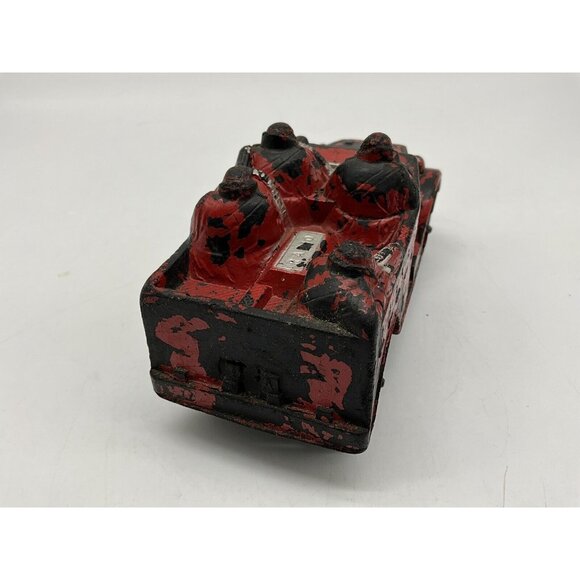 Sun Rubber Company Vintage 1940's  Army Radio & Machine Gun 4 Man Vehicle - Picture 15 of 16